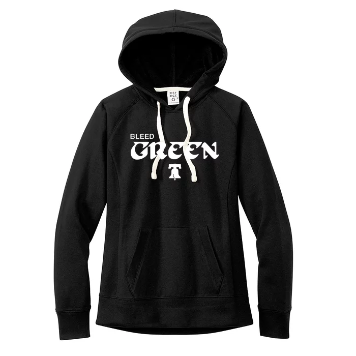 Bleed Green Women's Fleece Hoodie