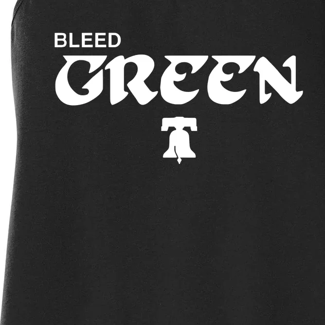 Bleed Green Women's Racerback Tank