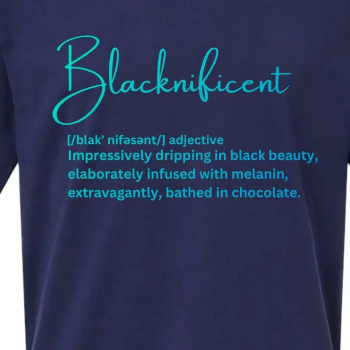 Blacknificent Gift Sueded Cloud Jersey T-Shirt