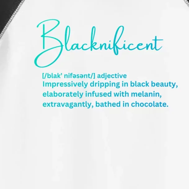 Blacknificent Gift Toddler Fine Jersey T-Shirt