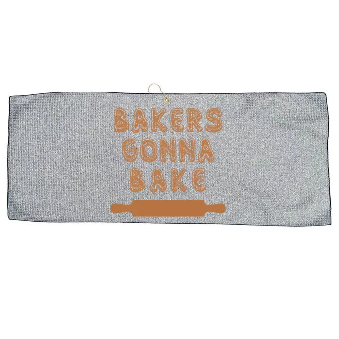 Bakers Gonna Bake Gift Large Microfiber Waffle Golf Towel