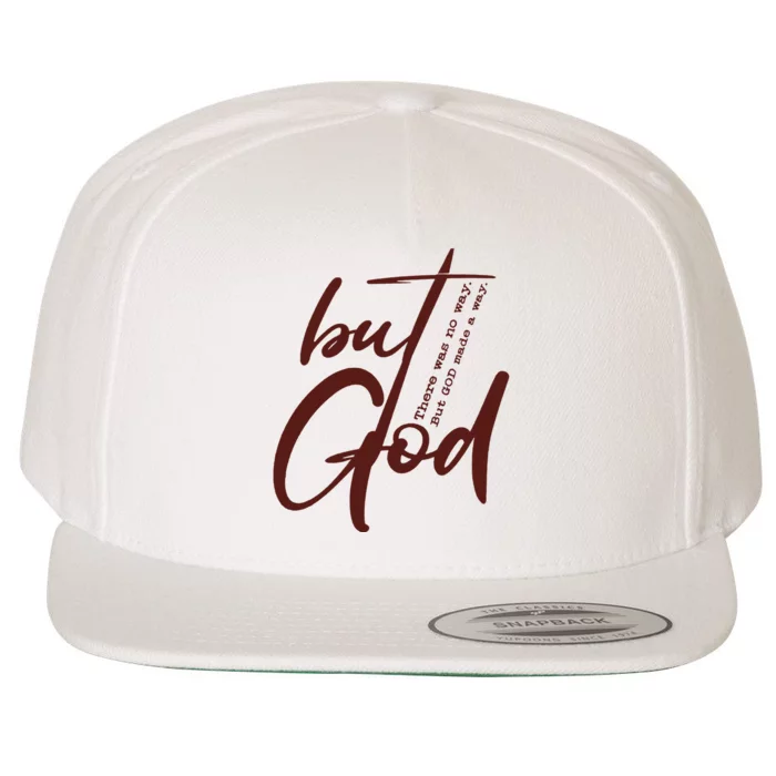 But God Wool Snapback Cap