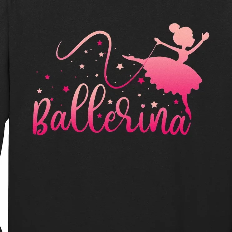 Ballerina Girl Ballet Dance Dancer Lovers Long Sleeve Shirt