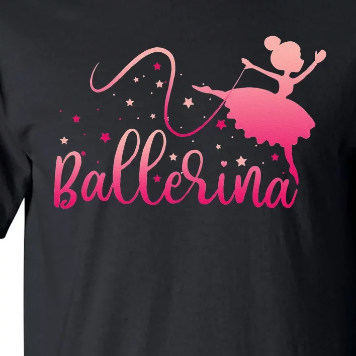 Ballerina Girl Ballet Dance Dancer Lovers Tall T-Shirt