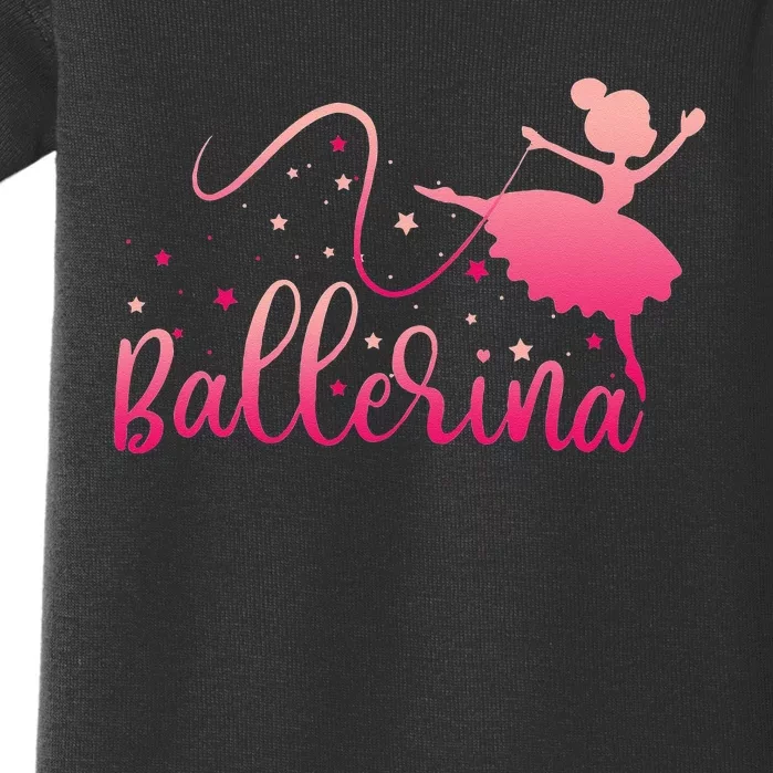 Ballerina Girl Ballet Dance Dancer Lovers Baby Bodysuit