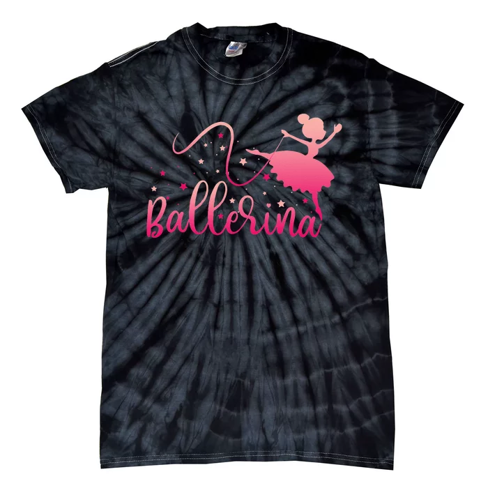 Ballerina Girl Ballet Dance Dancer Lovers Tie-Dye T-Shirt