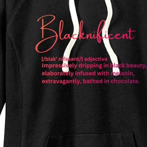 Blacknificent Gift Women's Fleece Hoodie