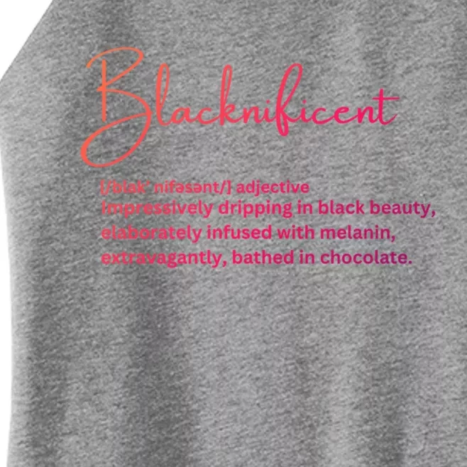 Blacknificent Gift Women’s Perfect Tri Rocker Tank