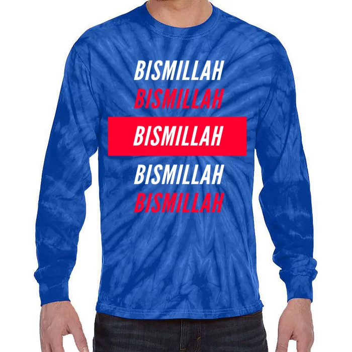 Bismillah Gift Tie-Dye Long Sleeve Shirt