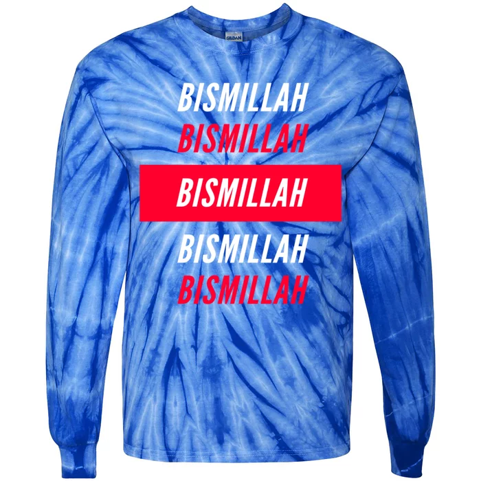 Bismillah Gift Tie-Dye Long Sleeve Shirt