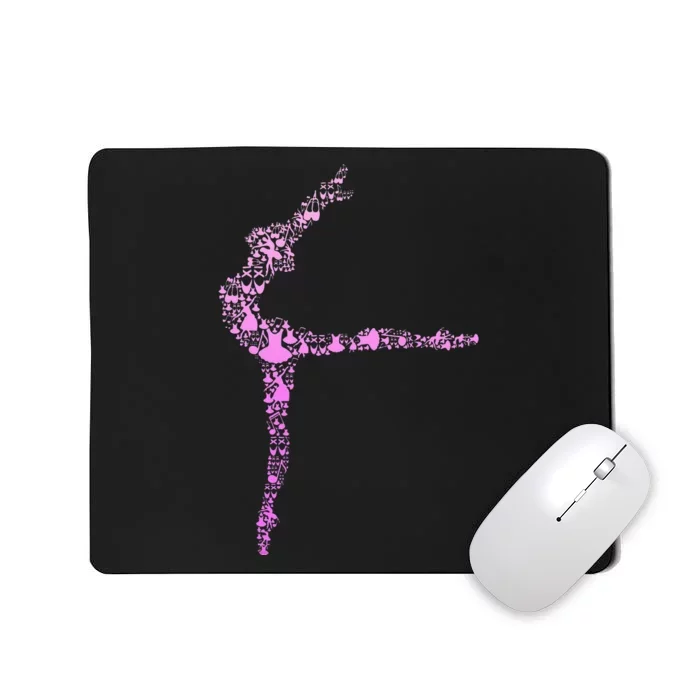 Ballerina Girl Ballet Women Girl Mousepad