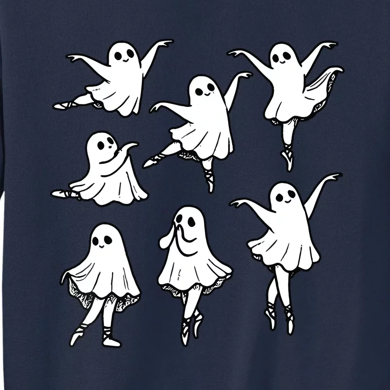 Ballet Ghost Ballet Dancer Spooky Dance Teacher Halloween Sweatshirt