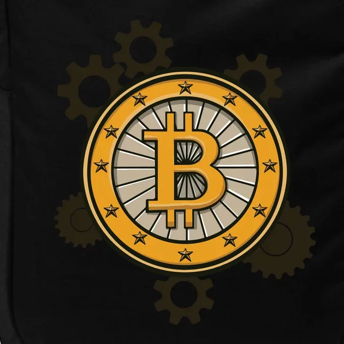 Bitcoin Gears Impact Tech Backpack