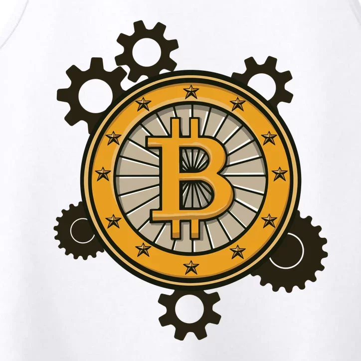 Bitcoin Gears Performance Tank