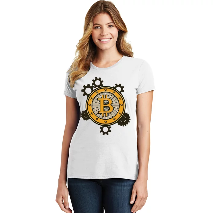 Bitcoin Gears Women's T-Shirt