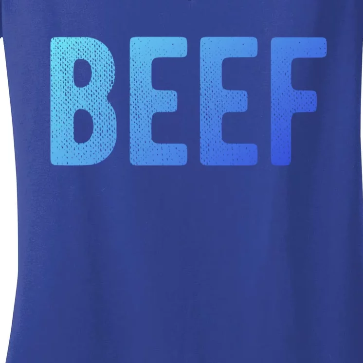 Beef Gift Women's V-Neck T-Shirt