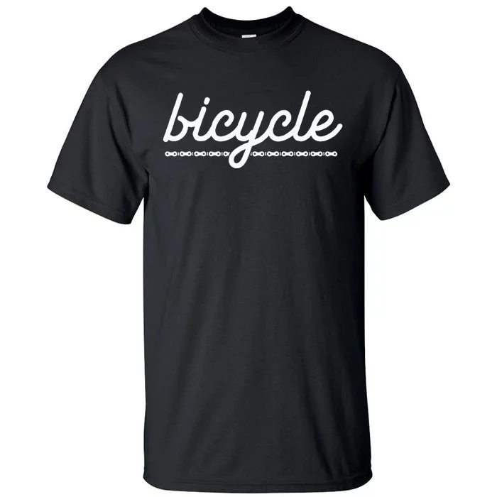 Bicycle Graphic Bicycle Cycling Tall T-Shirt