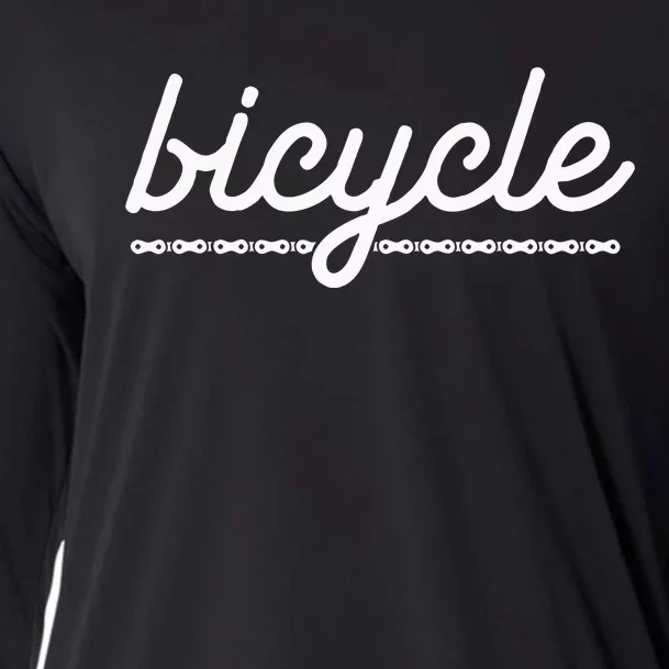 Bicycle Graphic Bicycle Cycling Cooling Performance Long Sleeve Crew