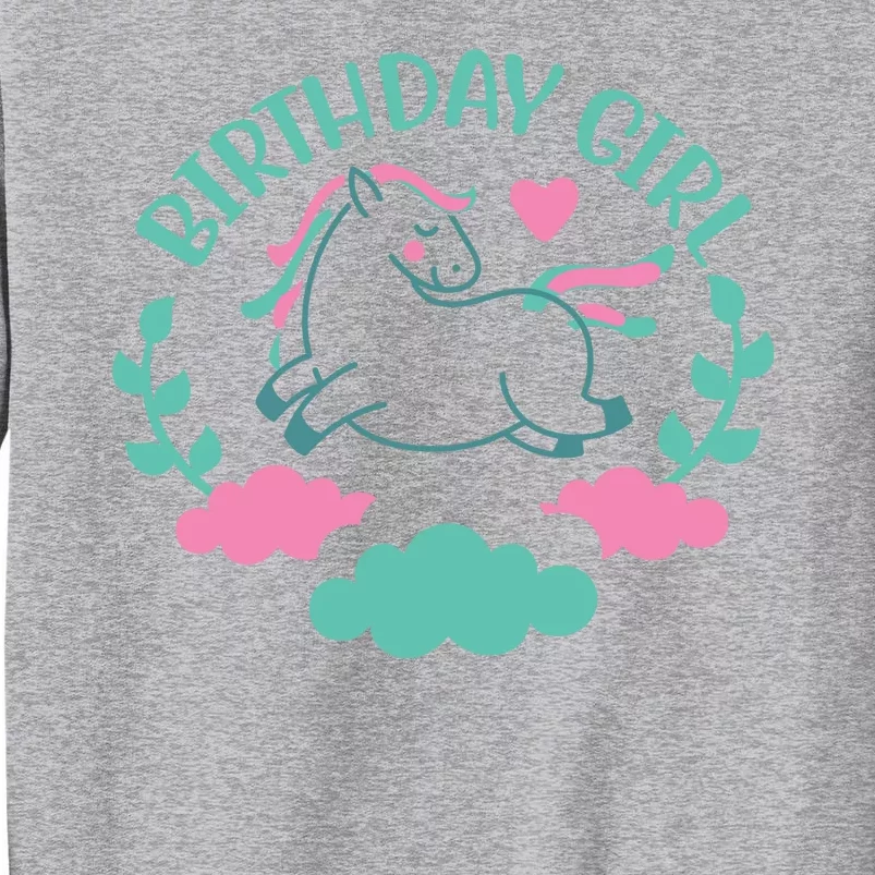 Birthday Girl Tall Sweatshirt