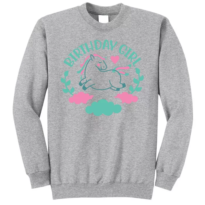 Birthday Girl Tall Sweatshirt