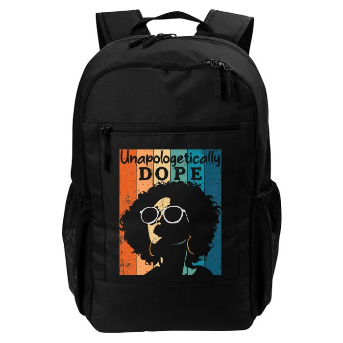 Black Girl Black History & Juneteenth African Heritage Daily Commute Backpack