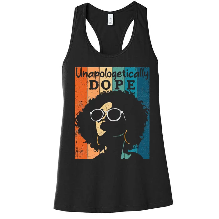 Black Girl Black History & Juneteenth African Heritage Women's Racerback Tank