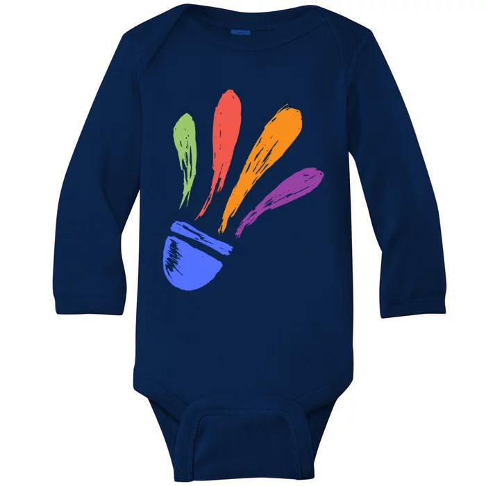 Badminton Gift Baby Long Sleeve Bodysuit