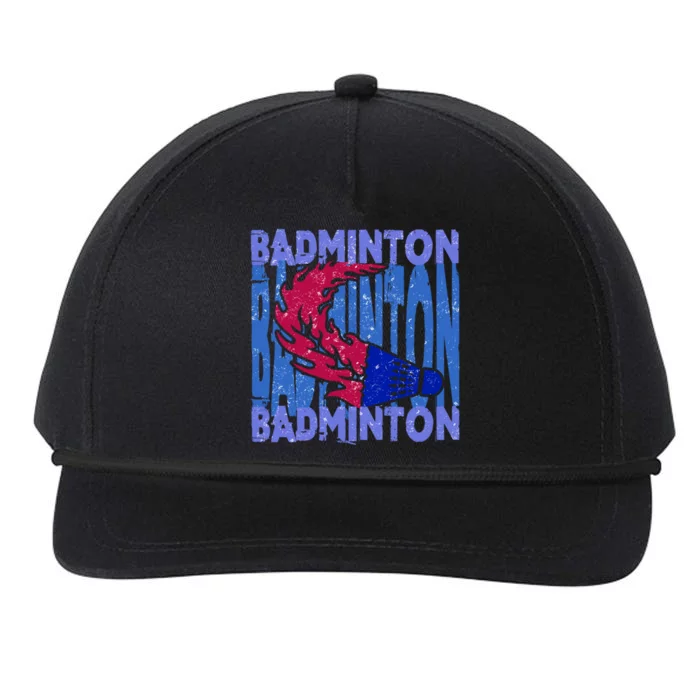 Badminton Gift Snapback Five-Panel Rope Hat