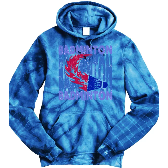 Badminton Gift Tie Dye Hoodie