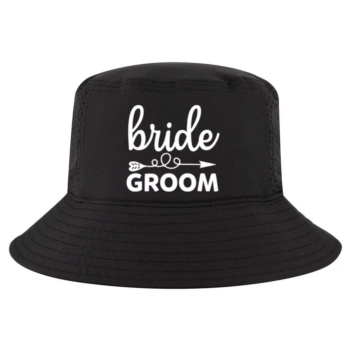 Bride Groom Cool Comfort Performance Bucket Hat