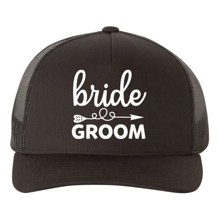 Bride Groom Yupoong Adult 5-Panel Trucker Hat