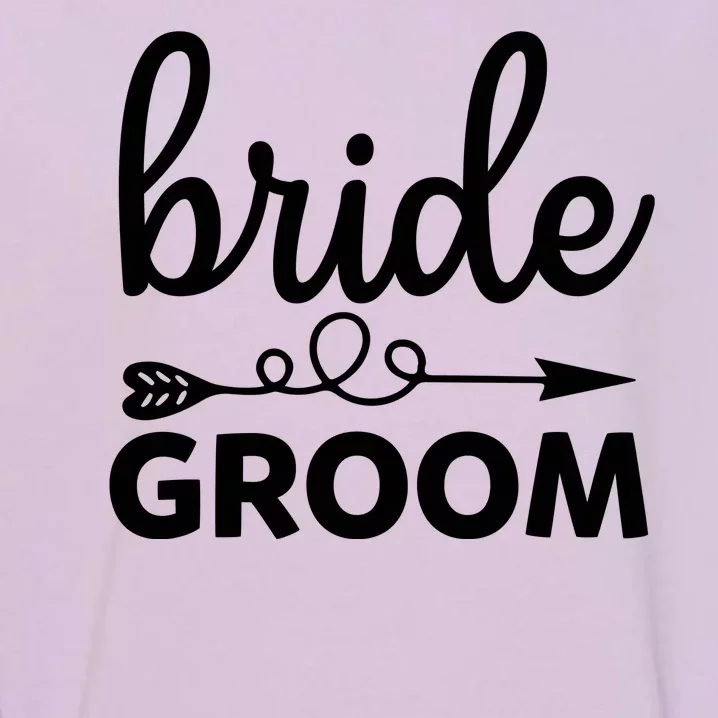 Bride Groom Garment-Dyed Sweatshirt