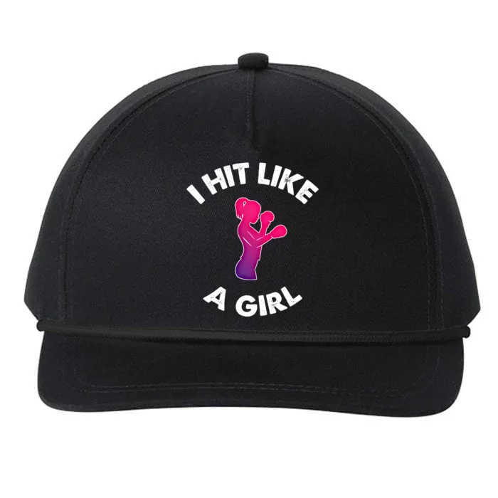 Boxing Gift Snapback Five-Panel Rope Hat