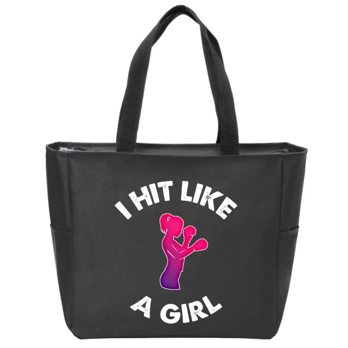 Boxing Gift Zip Tote Bag