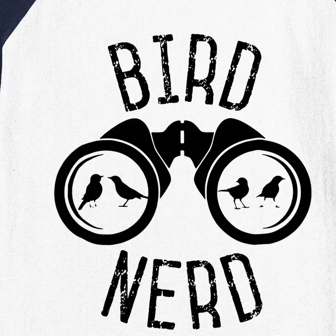 Birdwatcher Gifts Birdwatching Bird Nerd Baseball Sleeve Shirt