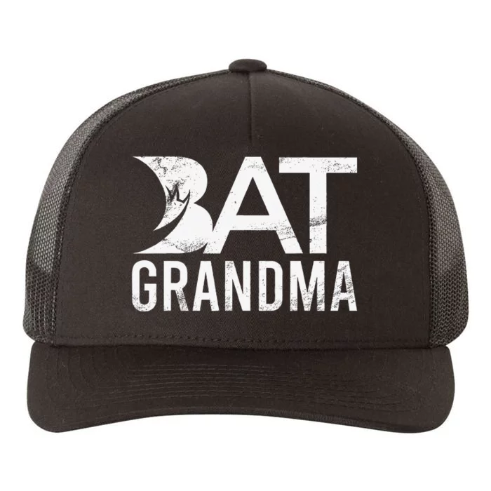 Bat Grandma Yupoong Adult 5-Panel Trucker Hat