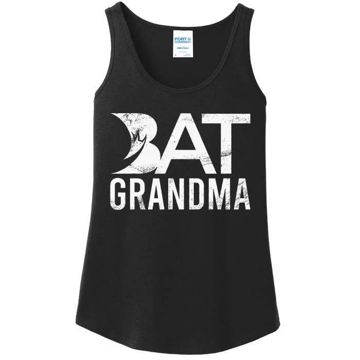 Bat Grandma Ladies Essential Tank