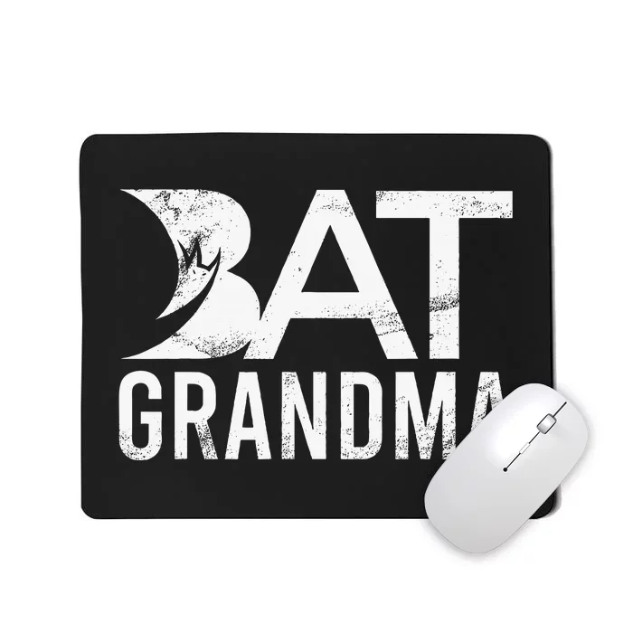 Bat Grandma Mousepad