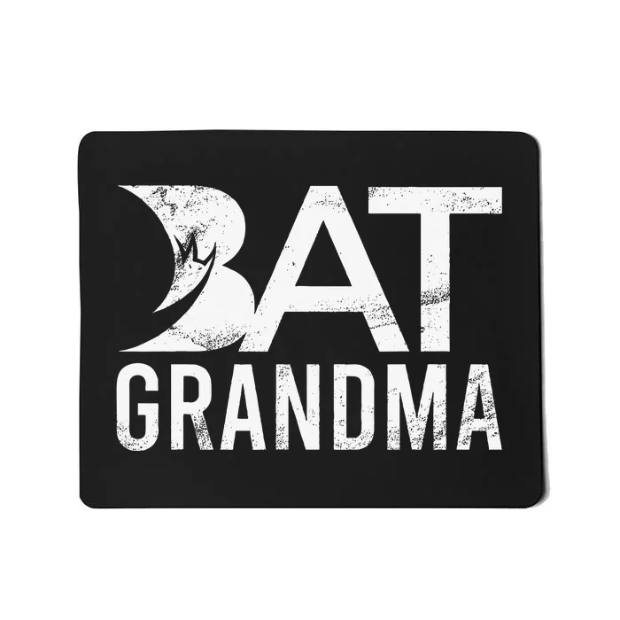 Bat Grandma Mousepad