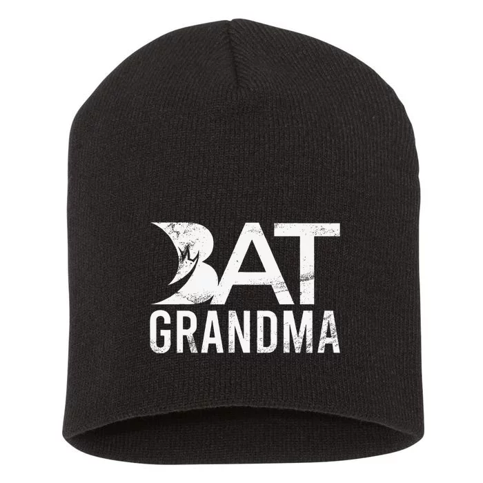 Bat Grandma Short Acrylic Beanie