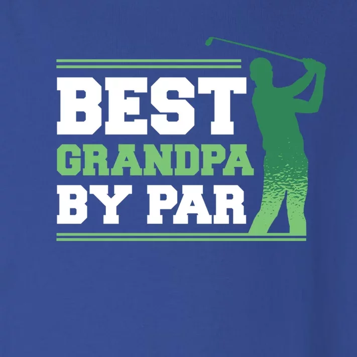 Best Grandpa By Par Funny FatherS Day Golfing Golf Gift Toddler Long Sleeve Shirt