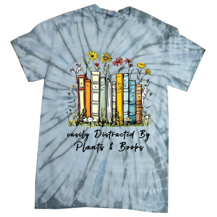 Bookworm Gardening Tie-Dye T-Shirt