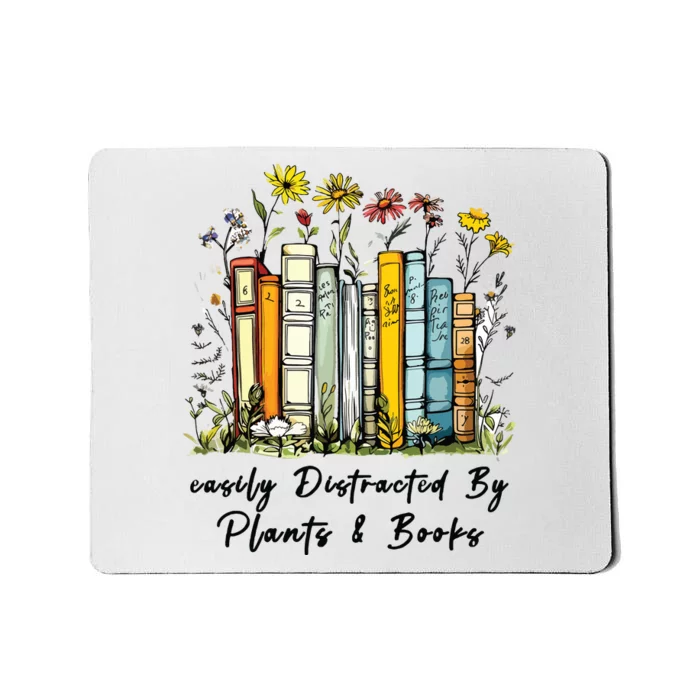 Bookworm Gardening Mousepad