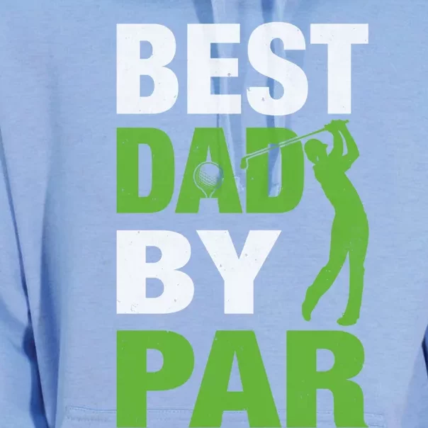 Best Grandpa By Par FatherS Day Golf Grandad Golfing Great Gift Unisex Surf Hoodie