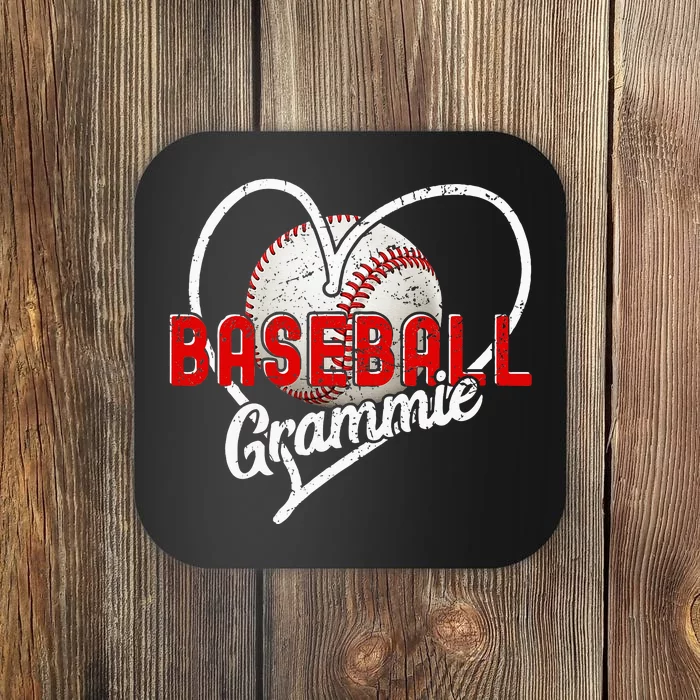 Baseball Grammie Baseball Love Baseball Player Coaster