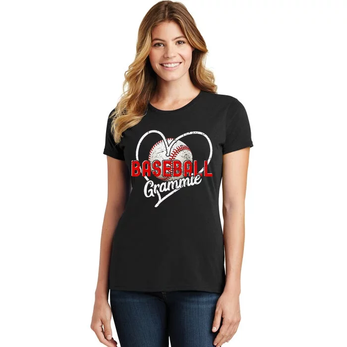 Baseball Grammie Baseball Love Baseball Player Women's T-Shirt