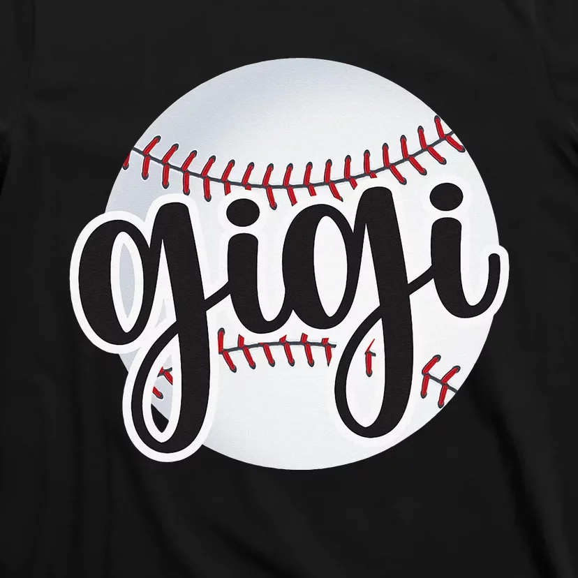 Baseball Gigi Baseball Fan Proud Baseball Grandma Gigi T-Shirt