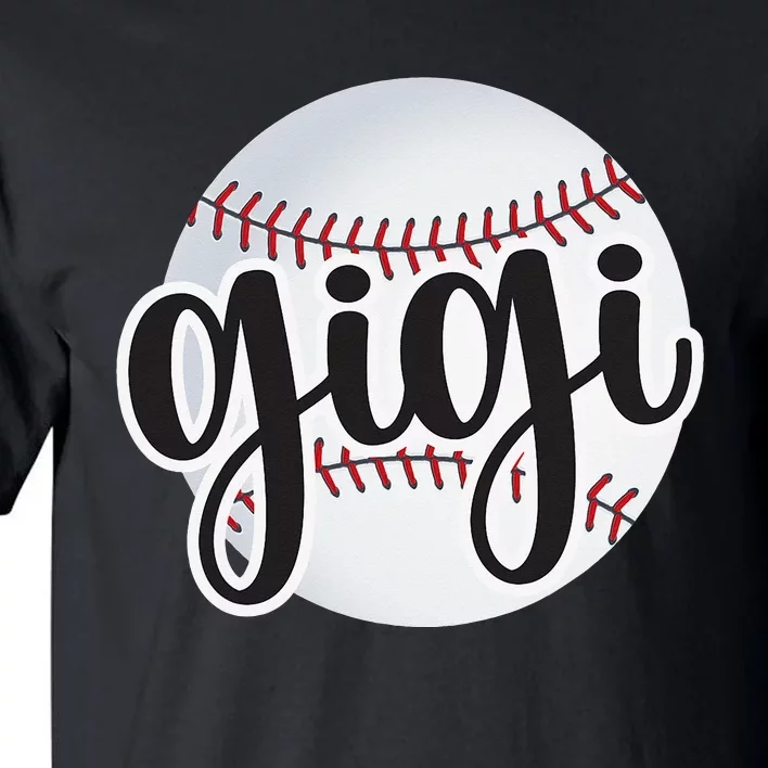 Baseball Gigi Baseball Fan Proud Baseball Grandma Gigi Tall T-Shirt