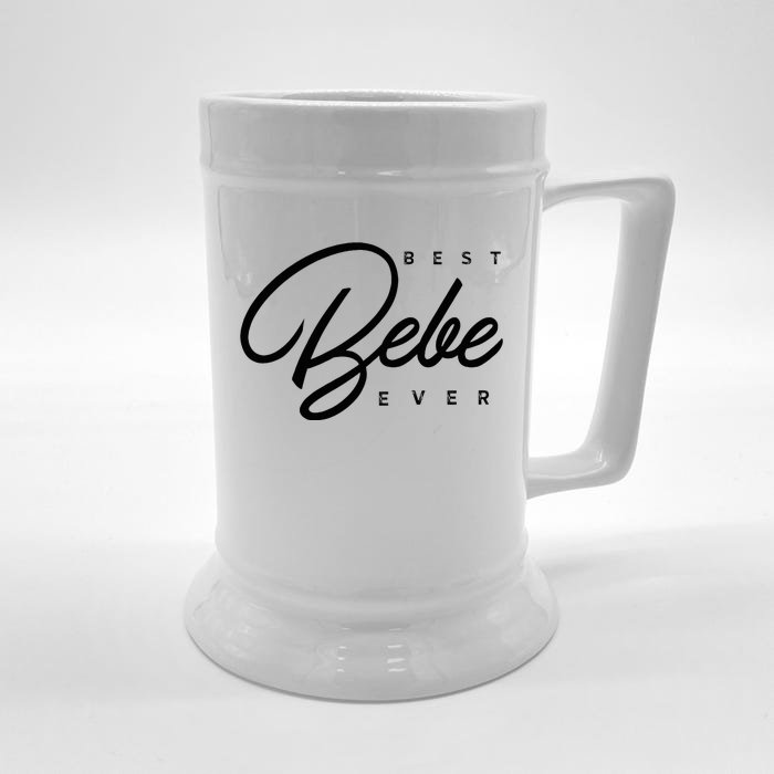 Bebe Gift Best Bebe Ever Front & Back Beer Stein