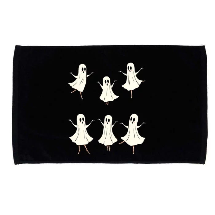 Ballet Ghost Ballet Dancer Spooky Dance Teacher Halloween Meaningful Gift Microfiber Hand Towel